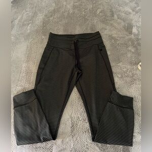 HALARA Black Striped Leggings